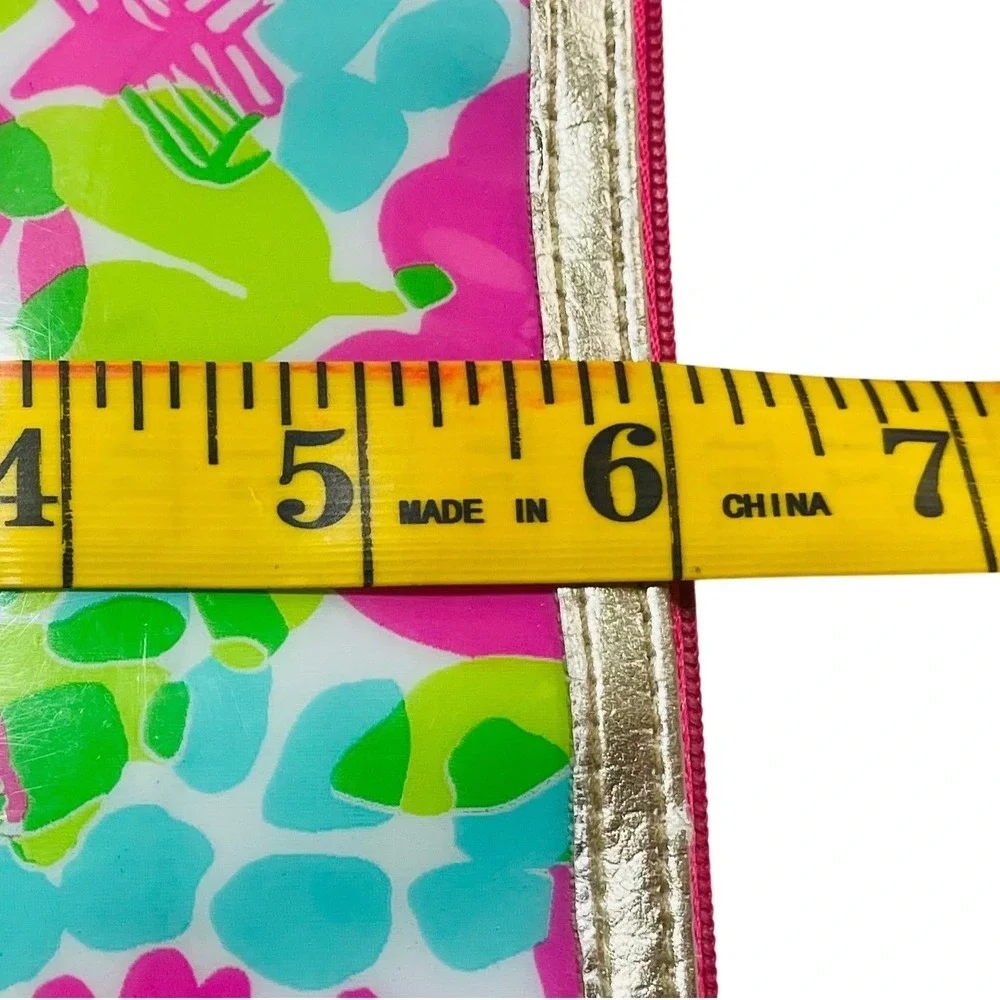 Lilly Pulitzer for Estee Lauder Women's Pink Floral Makeup Bag Ideal For Travel